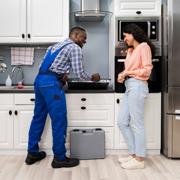 can you provide an estimate for cooktop repair before beginning any work in Hardin Texas